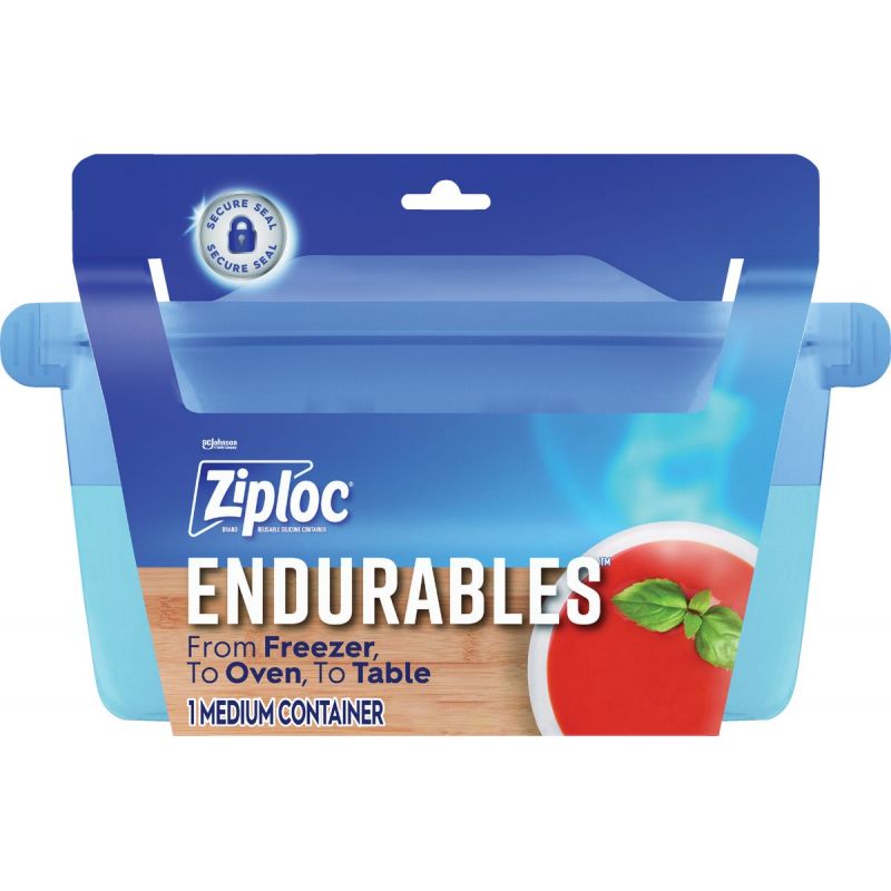 Buy Ziploc Endurables Silicone Pouch Food Storage 4 Cup