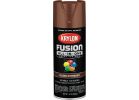 Krylon Fusion All-In-One Spray Paint &amp; Primer Espresso, 12 Oz.