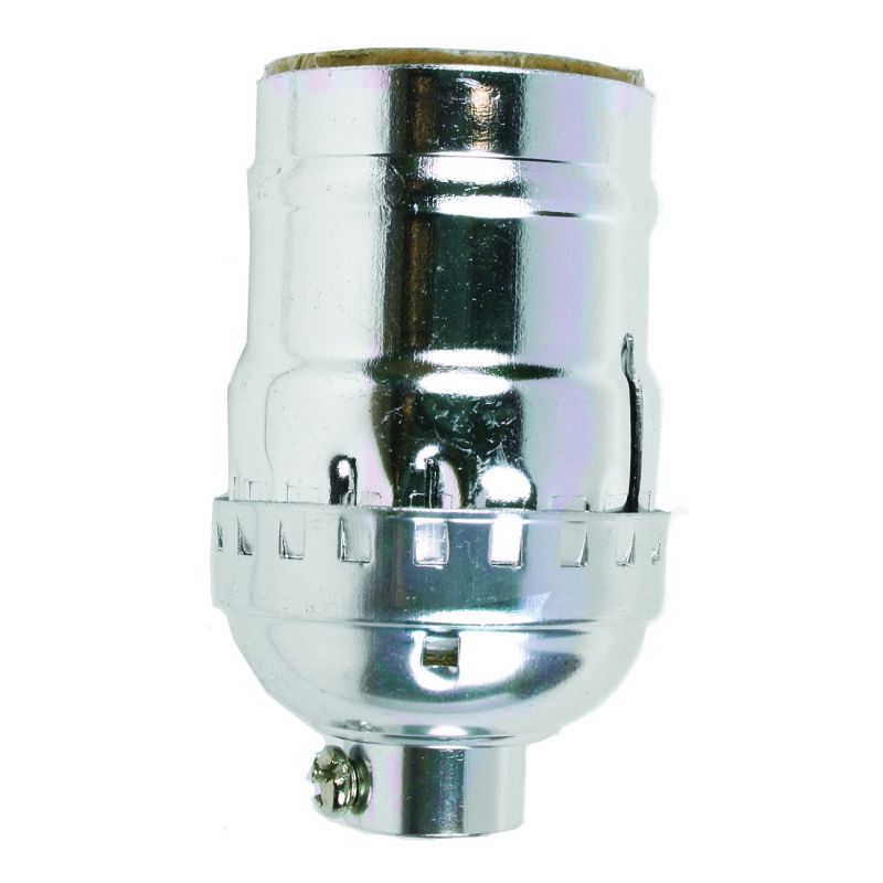 Jandorf 60400 Lamp Socket, 250 V, 660 W, Nickel Housing Material