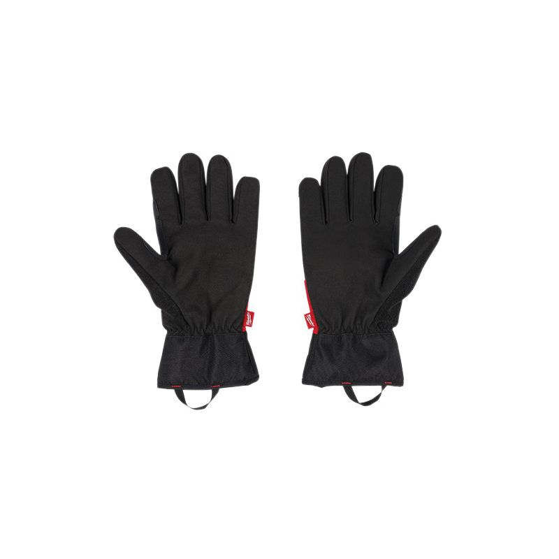 Milwaukee 48-73-0033 Insulated Performance Gloves, Men&#039;s, XL, 11 in L, Reinforced Thumb, Elasticated Cuff, Black XL, Black