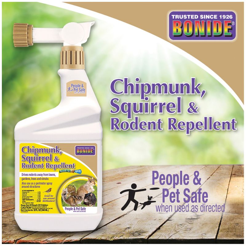 Bonide 868 Animal Repellent, Ready-to-Spray Cloudy White