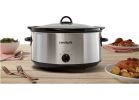 Crockpot Stainless Steel Slow Cooker 8 Qt., Silver