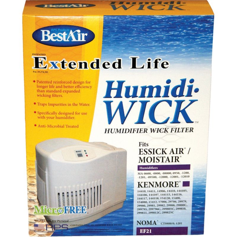 BestAir Extended Life Humidi-Wick EF21 Humidifier Wick Filter