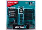Makita ImpactX A-98332 Driver Bit Set, 40-Piece, Steel, Manganese Phosphate