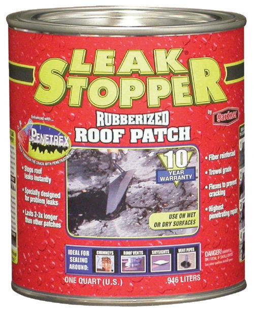 Leak Stopper 10 oz Rubber Flexx Clear Sealant