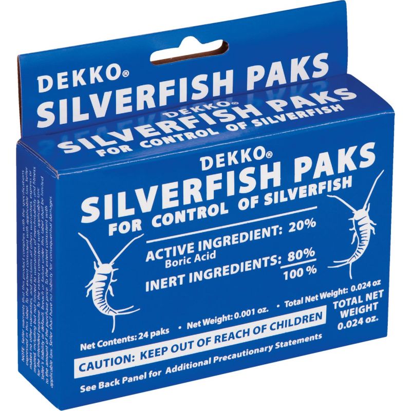 Dekko Silverfish Killer Packs 0.001 Oz., Pouch