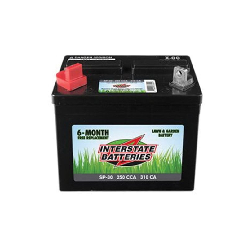 INTERSTATE BATTERIES SP-30 Lawn and Garden Battery, Lead-Acid