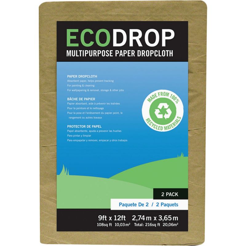 Trimaco EcoDrop Paper Drop Cloth Tan