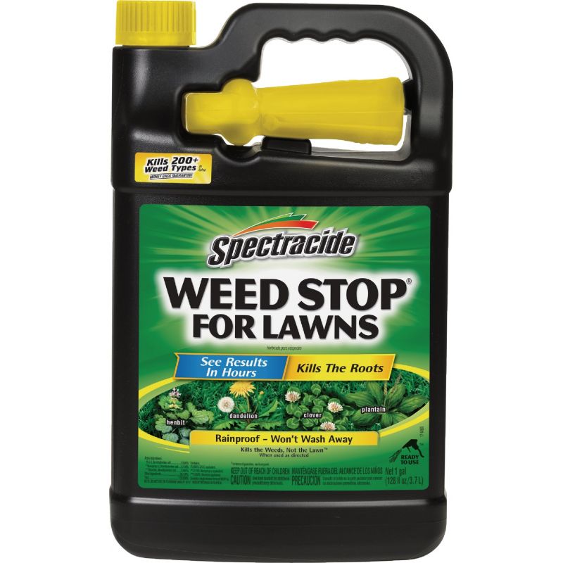 Spectracide Weed Stop for Lawns Weed &amp; Root Killer 1 Gal., Trigger Spray