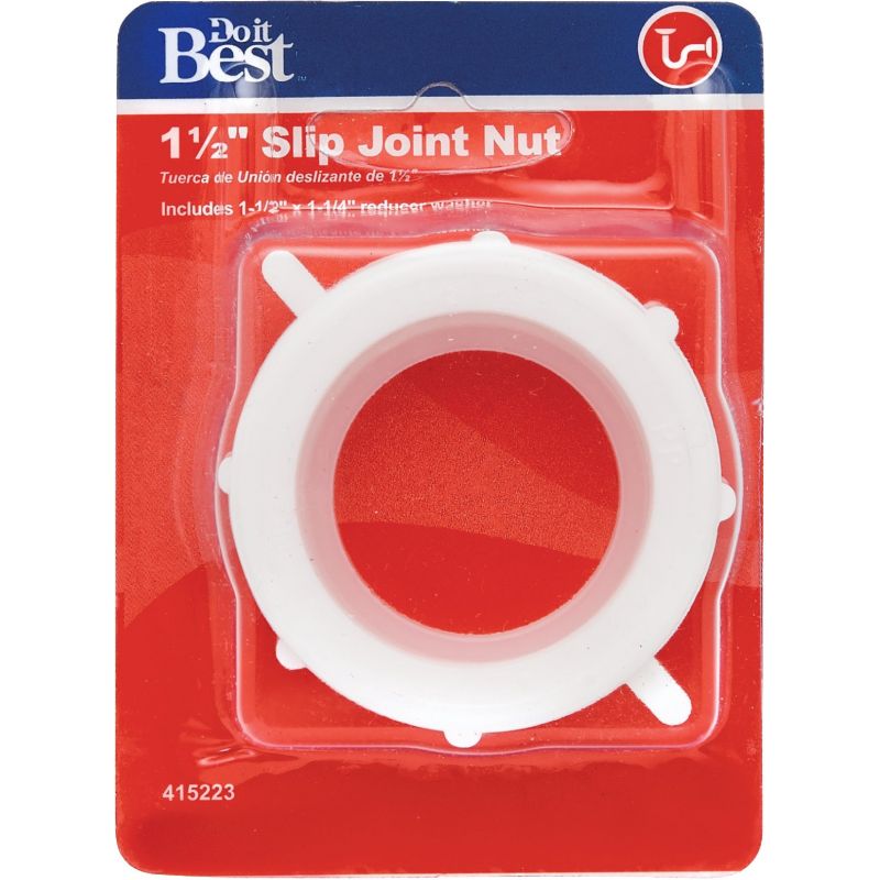 Do it Plastic Slip-joint Nut 1-1/2 In. X 1-1/2 In.