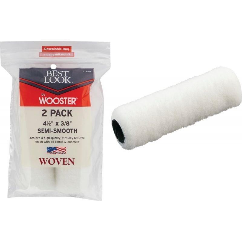 Best Look By Wooster Mini Woven Fabric Roller Cover