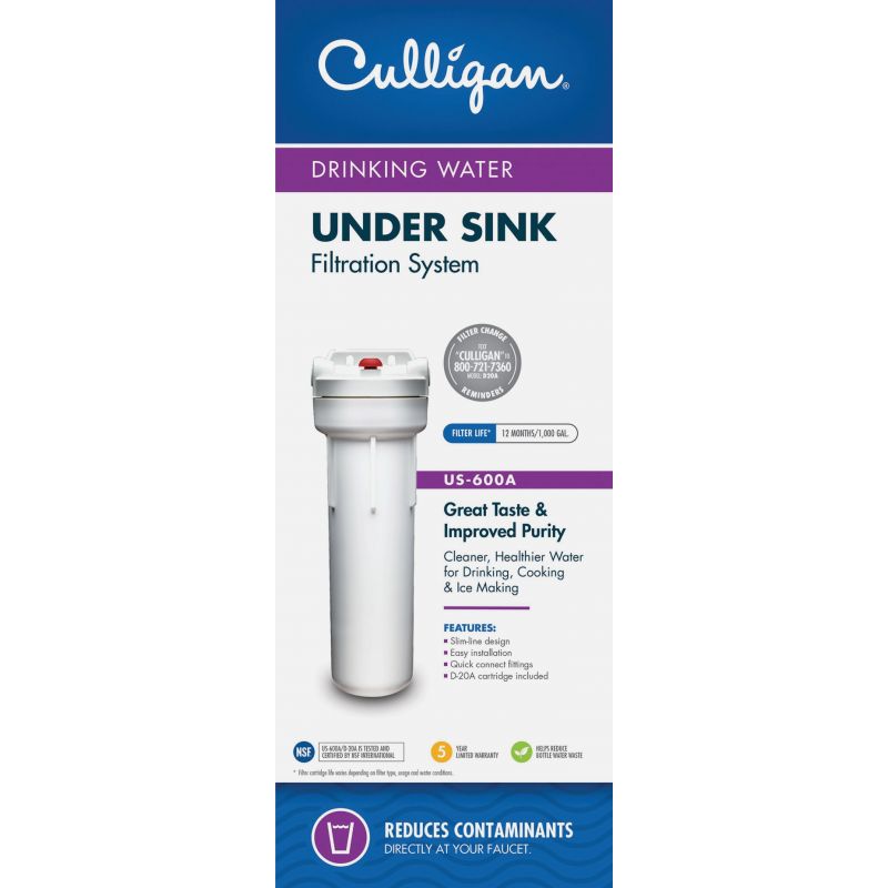 Culligan Under Sink Drinking Water Filter