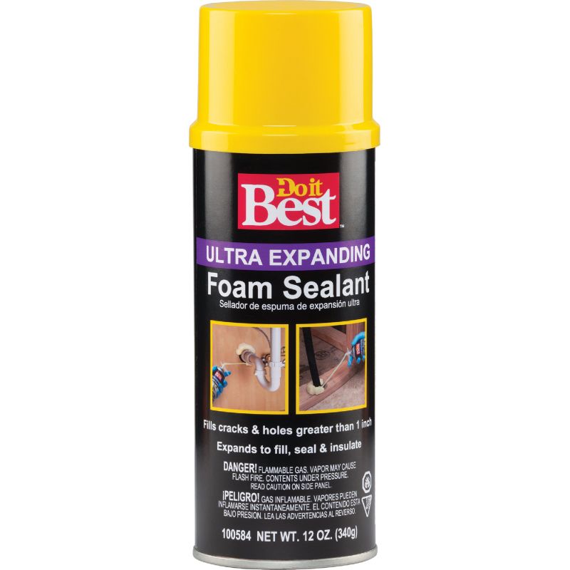 Do it Best Ultra Expanding Foam Sealant Cream, 12 Oz.
