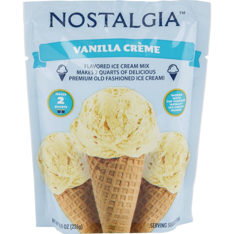 Nostalgia Ice Cream/Yogurt Mix 8 Oz.