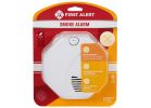 First Alert 1039828 Fire and Smoke Detector, AA Alkaline Battery, Photo, Ion Sensor, 85 dB, Alarm: Smoke