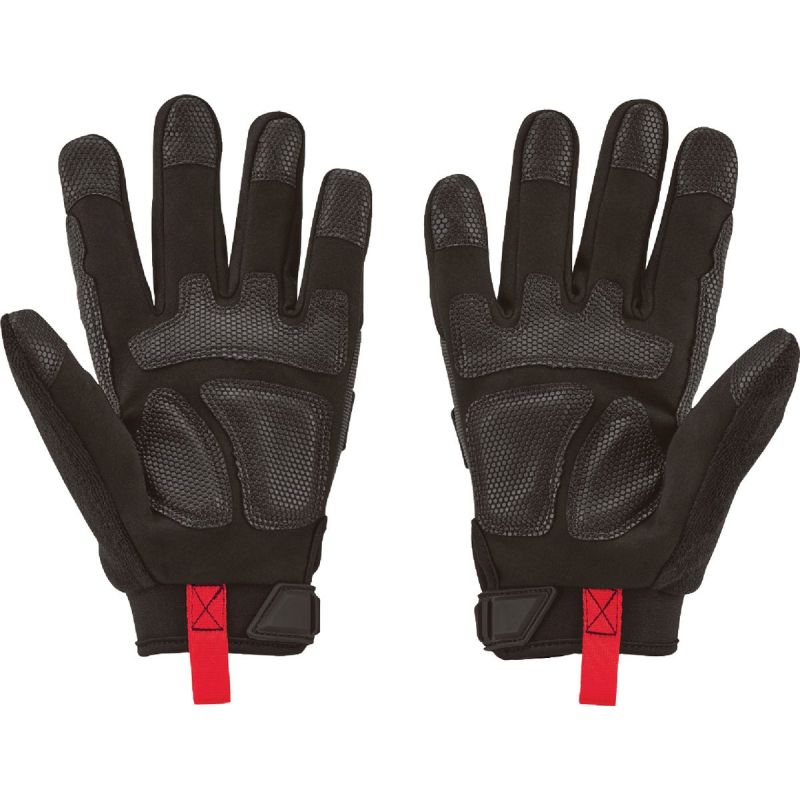 Milwaukee Demolition Work Glove XL, Red &amp; Black