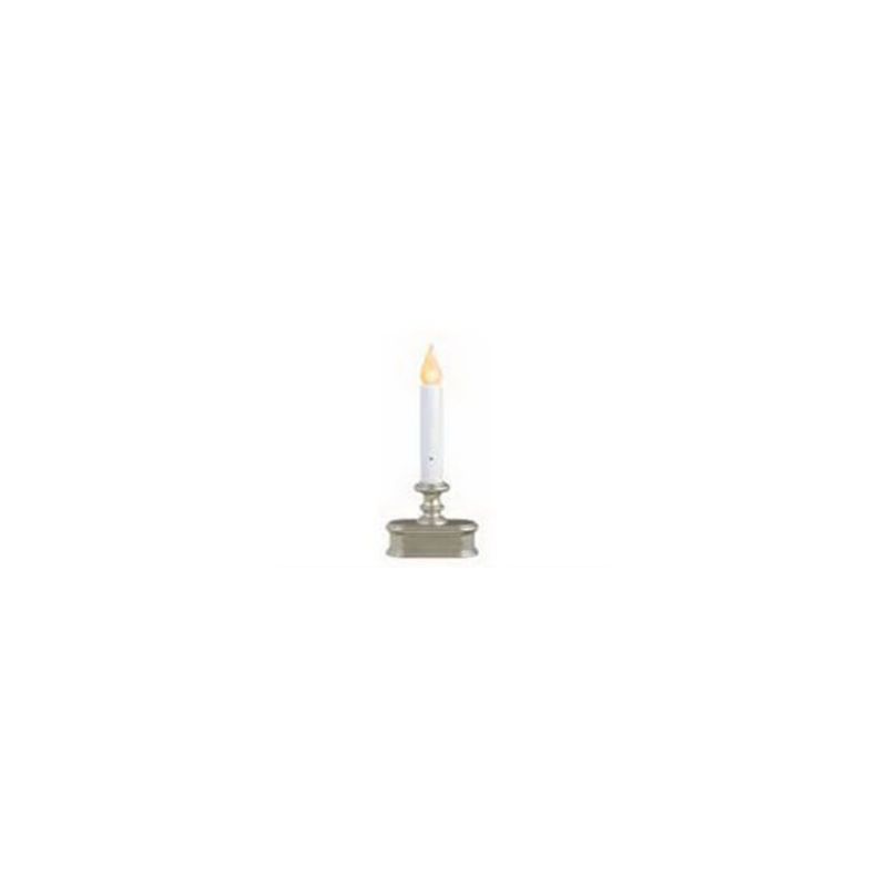 Xodus Innovations FPC1221P Candle, AA Battery, LED Bulb, Amber Bulb, Pewter Holder (Pack of 6)