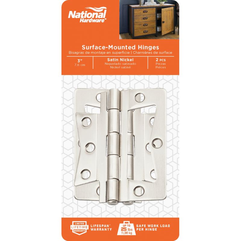 National Surface-Mounted Door Hinge
