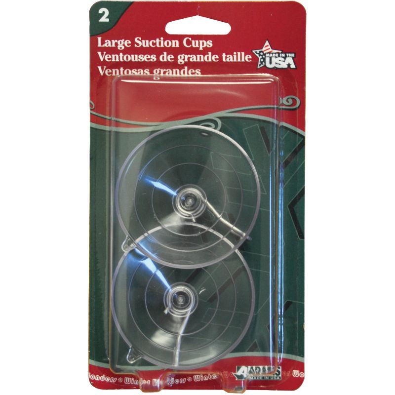 Adams Suction Cup 2-1/2 In., Clear
