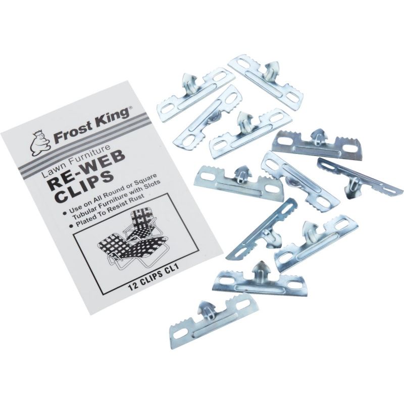 Frost King 12-Pack Outdoor Chair Webbing Clips