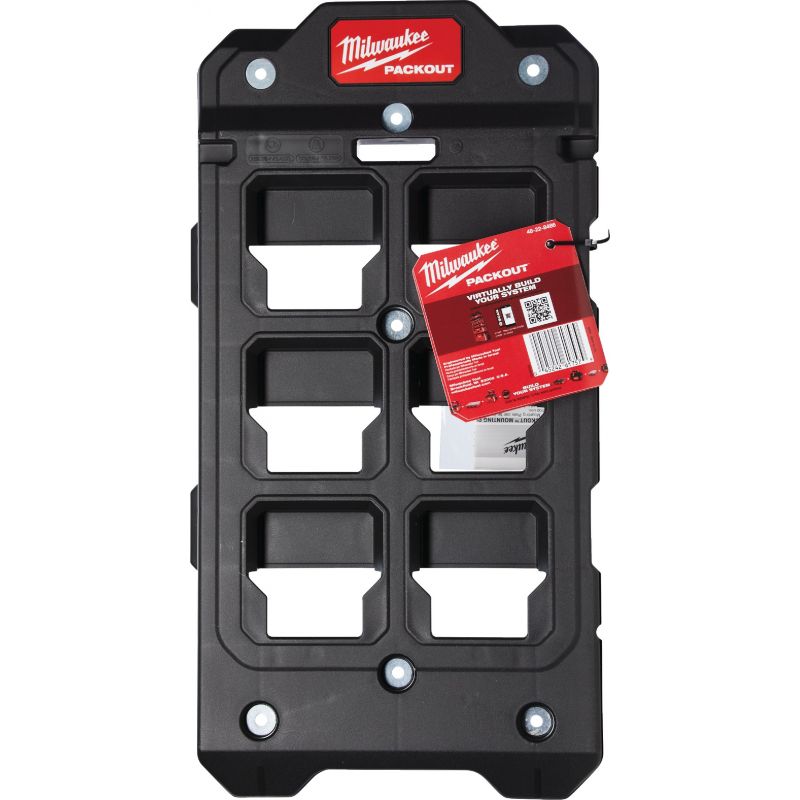 Milwaukee PACKOUT Compact Wall Plate 50 Lb., Red