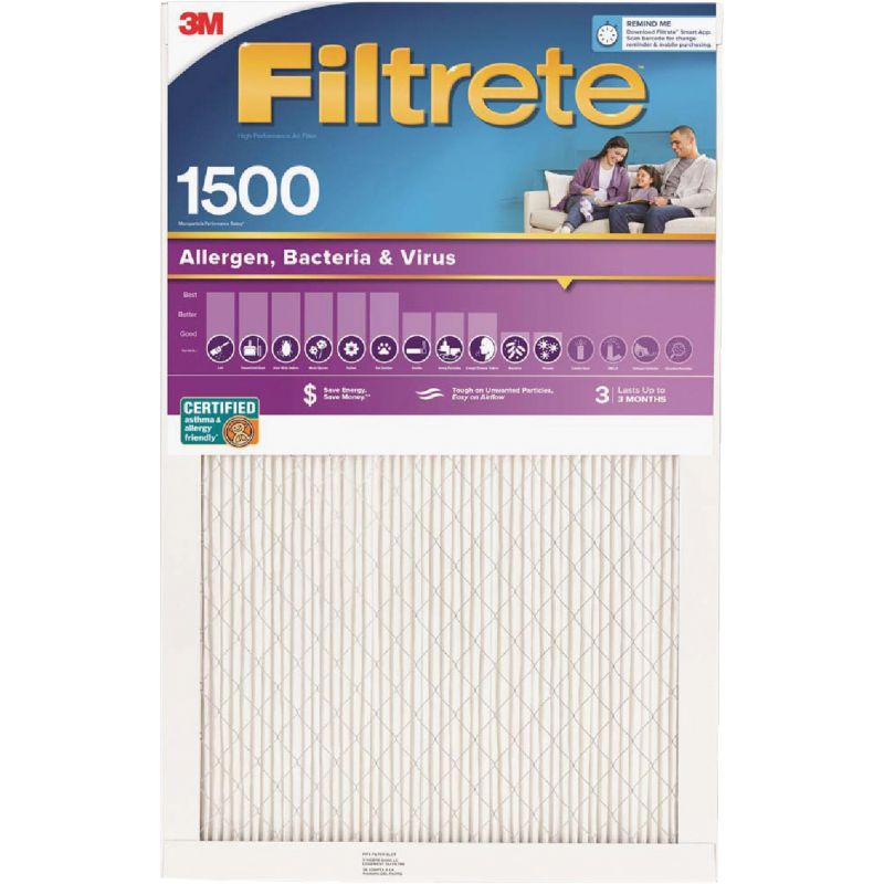 Filtrete Ultra Allergen Healthy Living Furnace Filter