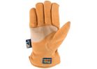 Wells Lamont HydraHyde Men&#039;s Cowhide Insulated Work Gloves XL, Caramel