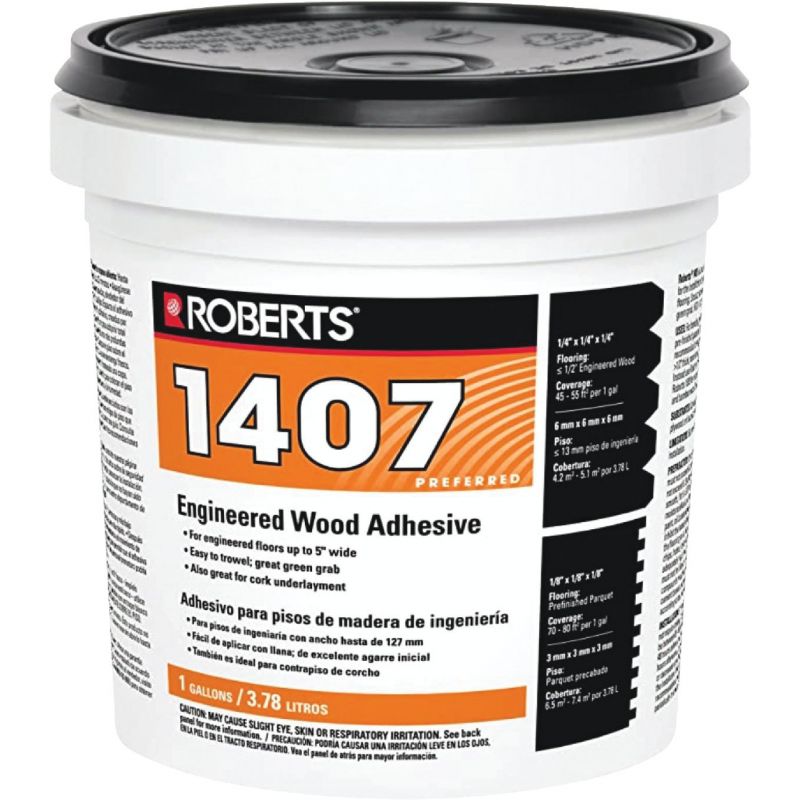 Roberts Acrylic Latex Wood Floor Adhesive 1 Gal.