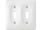 Amerelle Ceramic Switch Wall Plate White