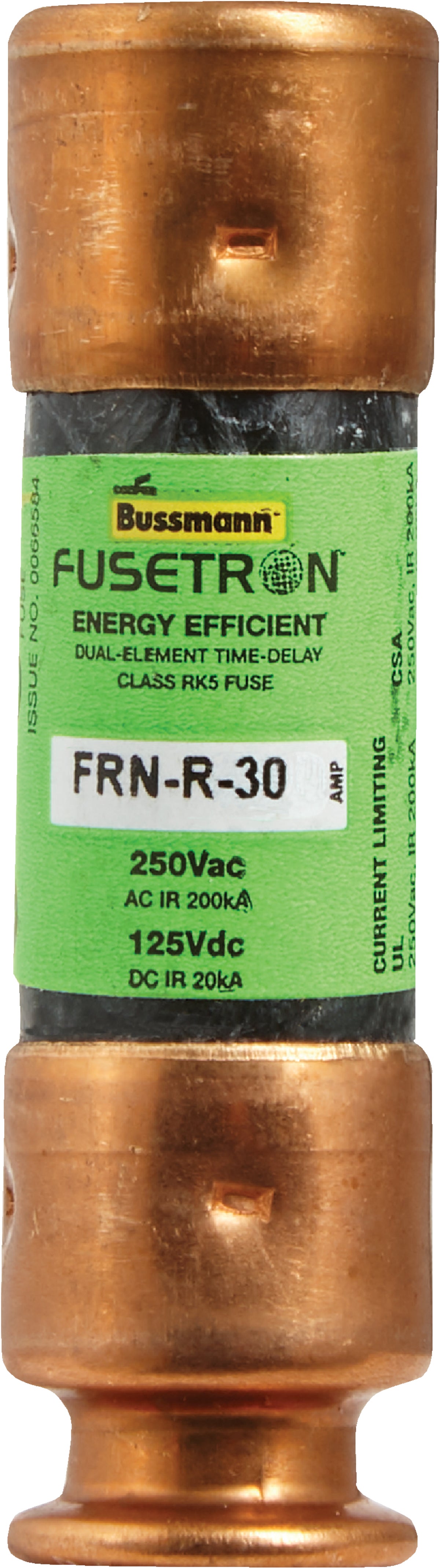 Buy Bussmann Fusetron FRN-R Cartridge Fuse 30