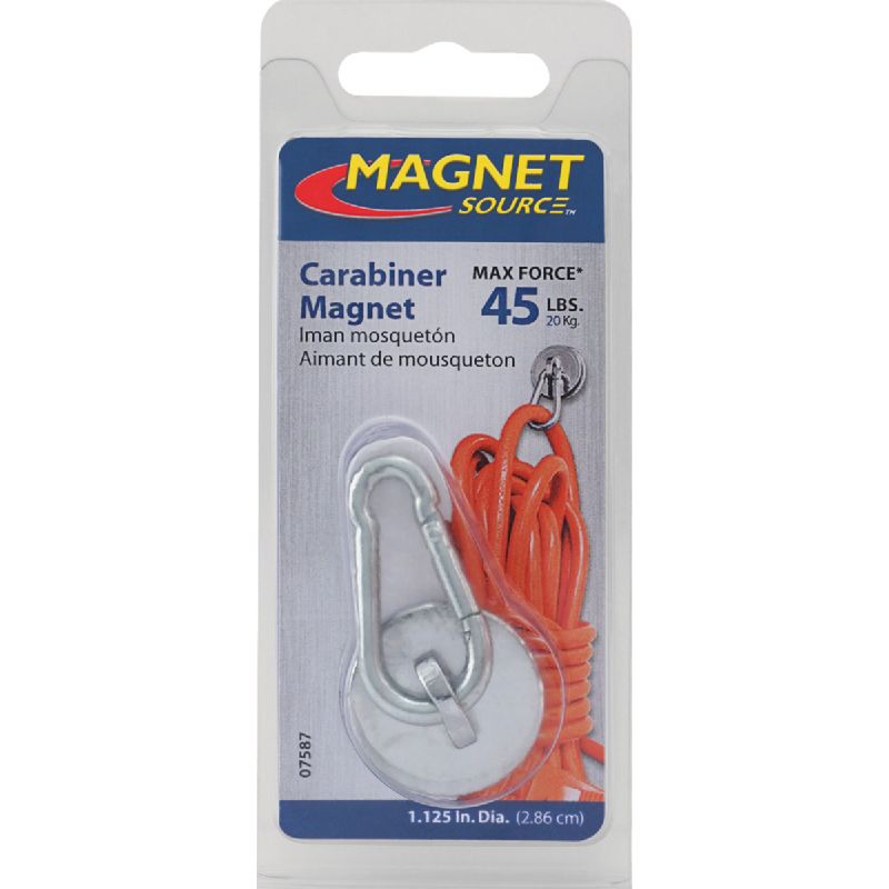 MagnetSource Carabiner Magnet Hook