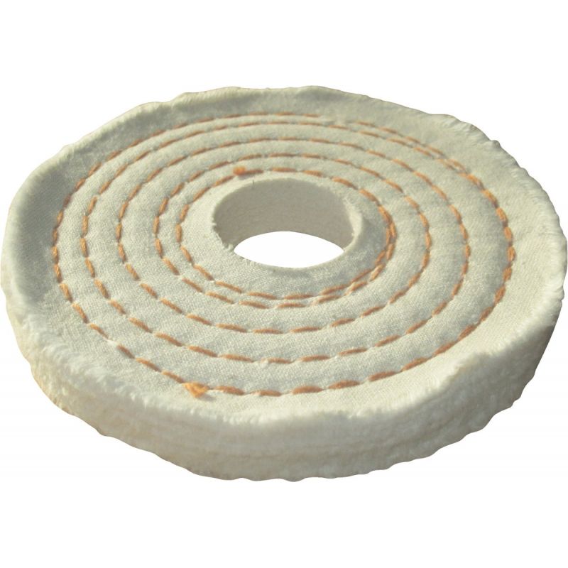 Spiral Sewed Buffing Wheel 1/4&quot;