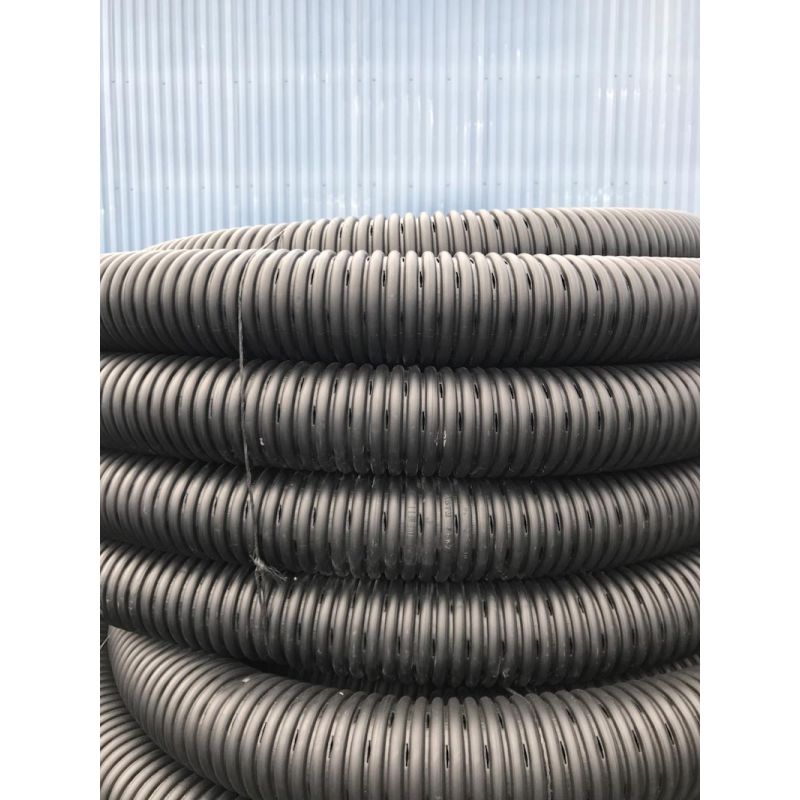 4&quot; x 100&#039; Corrugated Perforated Drain Pipe