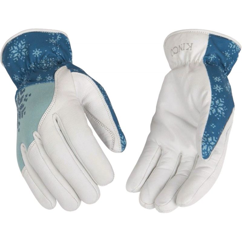 Kinco Women&#039;s Premium Grade Goatskin Winter Work Glove S, Blue