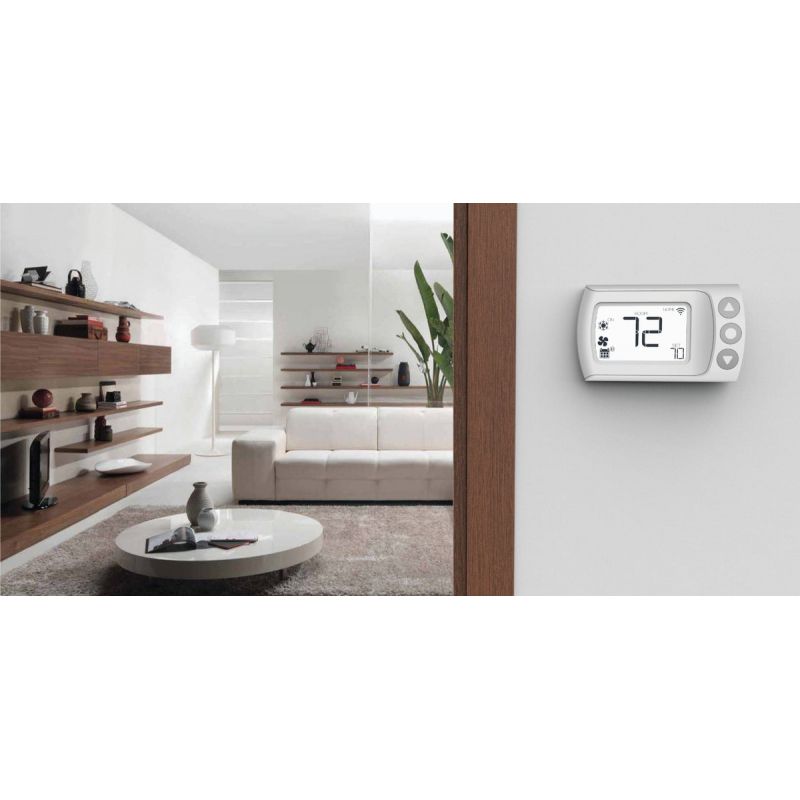 LUX Products CS1 WiFi Programmable Digital Thermostat White