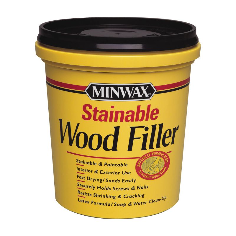 Minwax 42853000 Wood Filler, Solid, Natural, 16 oz Natural