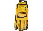 DeWalt Performance Mechanic Work Glove XL, Yellow &amp; Black