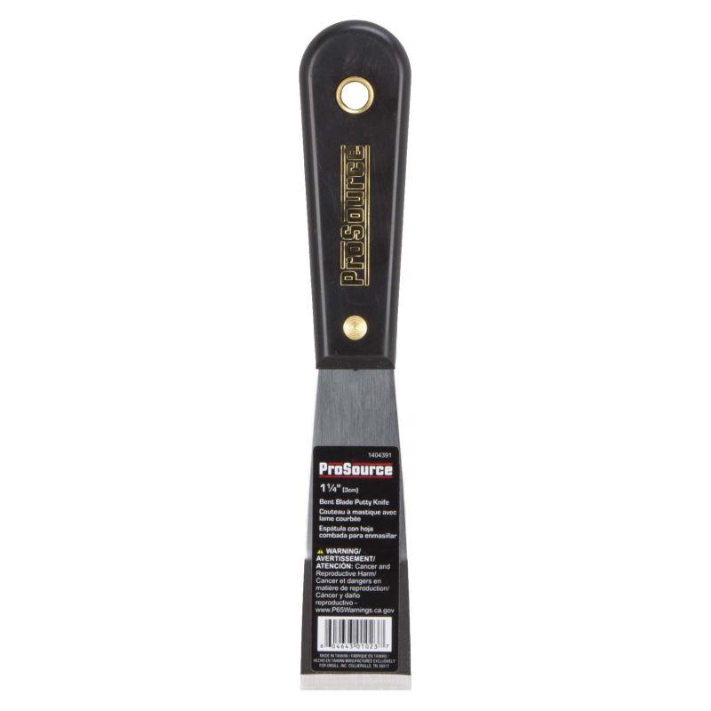 ProSource 01023 Putty Knife with Rivet, 1-1/4 in W HCS Blade 3.625 In