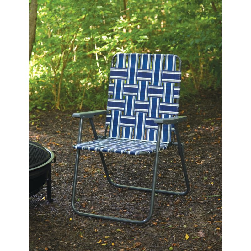 Outdoor Expressions Web Folding Lawn Chair