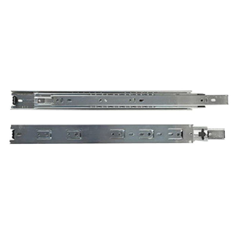 Knape &amp; Vogt TT100P 300 Precision Drawer Slide, 100 lb, Side Mounting, 300 mm L Rail, 12.7 mm W Rail, Zinc