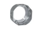 Raco 111 Extension Ring, 1-1/2 in L, 3.165 in W, 4-Knockout, Steel, Galvanized