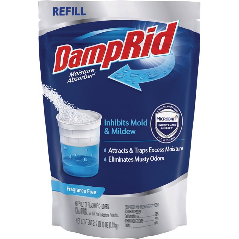 DampRid Moisture Absorber Refill with Microban 42 Oz.