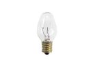 Xtricity 1-63009 Night Light Bulb, 4 W, Candelabra Lamp Base, C7 Lamp, Soft White Light, 14 Lumens