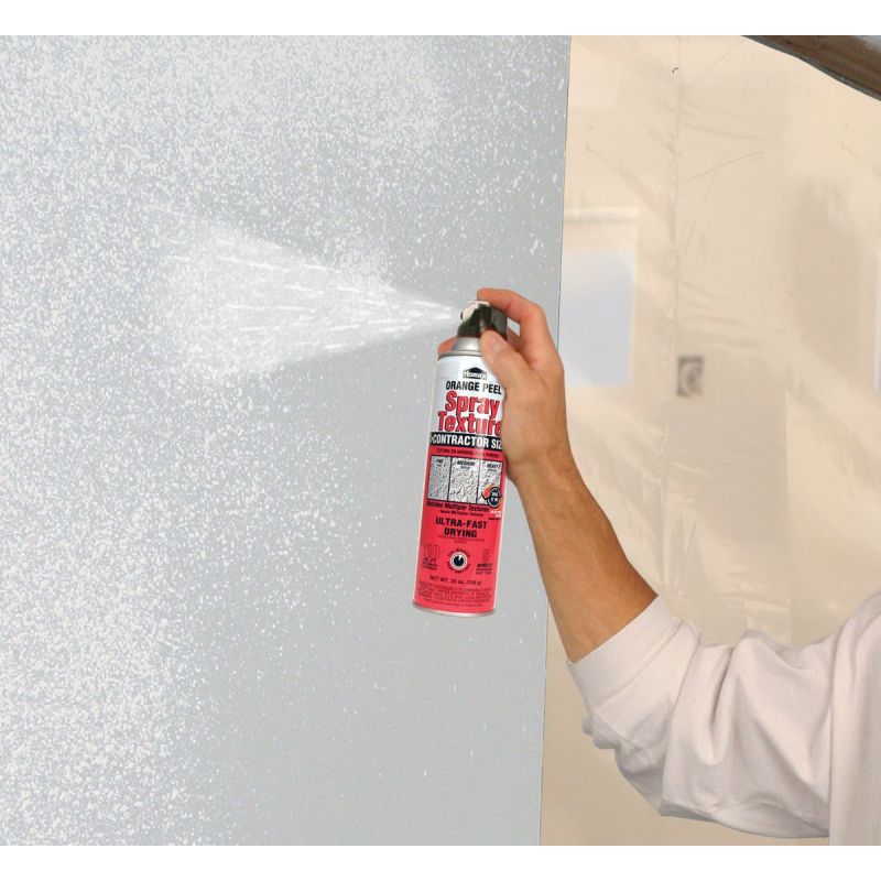 Homax Orange Peel And Splatter Wall Spray Texture White, 10 Oz.