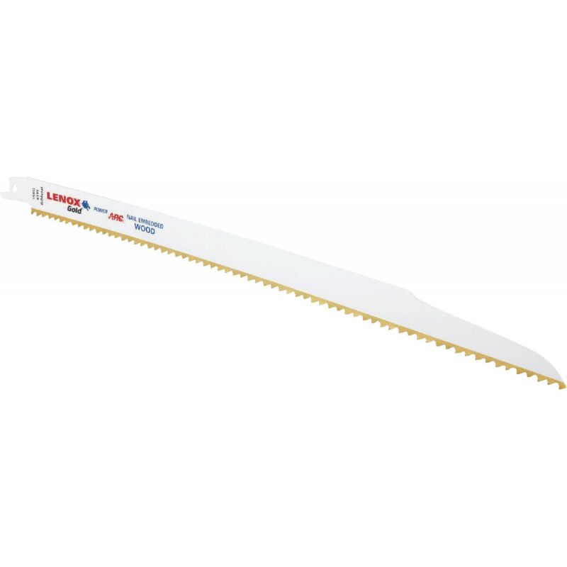 Lenox Gold Power Arc Curved Reciprocating Saw Blade 12 In.