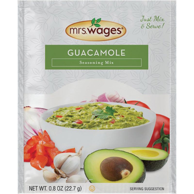 Mrs. Wages Guacamole Seasoning Mix 0.8 Oz.