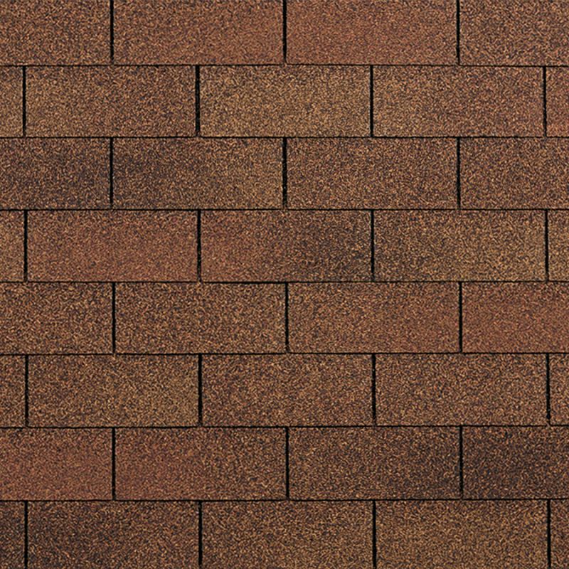 Owens Corning Supreme Autumn Brown Traditional 3-Tab Roofing Shingles