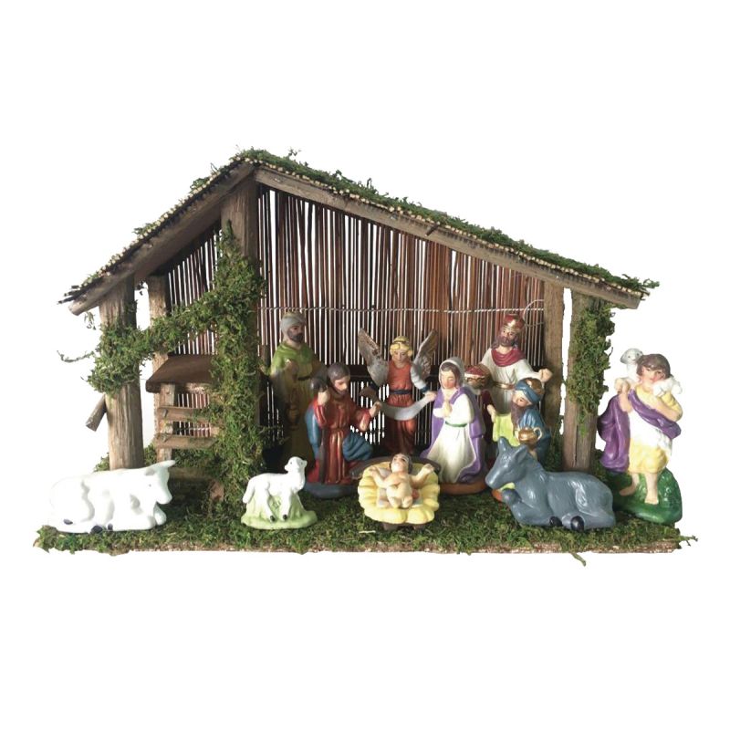 Hometown Holidays 89337 Christmas Collectible Set, Nativity