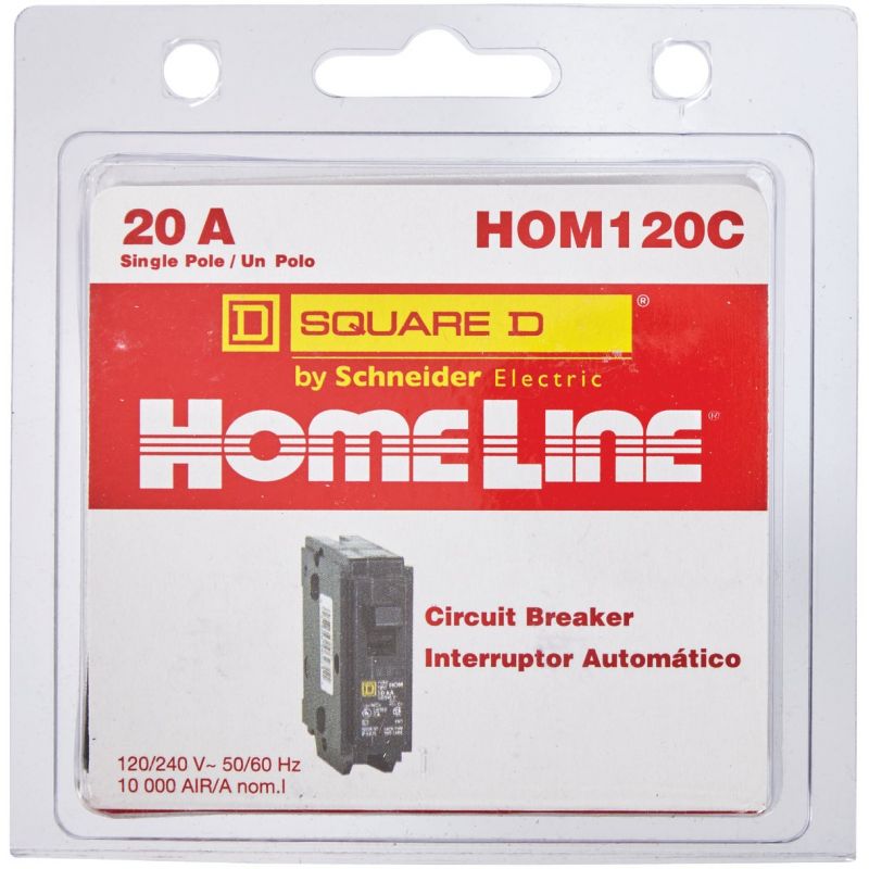 Square D Homeline Circuit Breaker 20