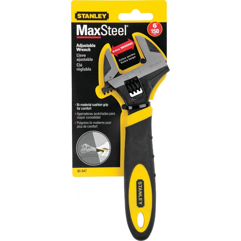 Stanley MaxSteel Adjustable Wrench